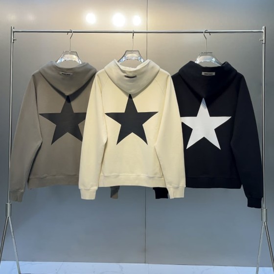Fear of God Essentials Star Print Hoodie